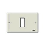Placca 1 Modulo 503 Alluminio Anodizzato